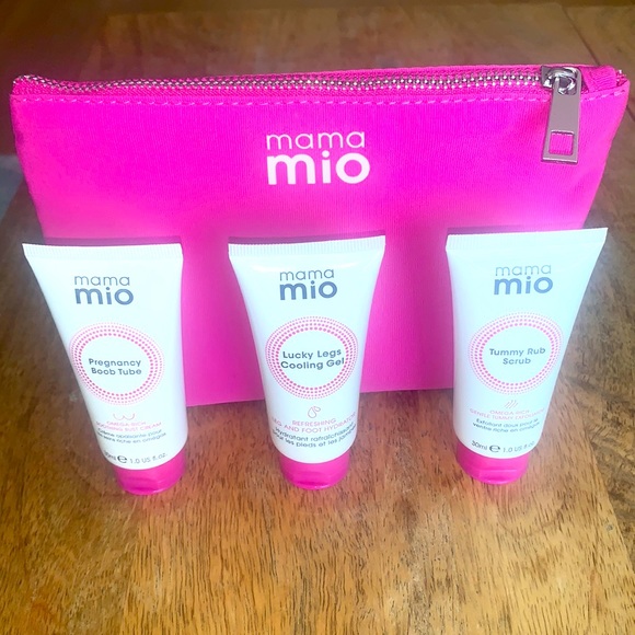 Mama Mio Bath Body Mama Mio Prenatal Set Pregnancy Boob Tube Tummy Rub Scrub Leg Cooling